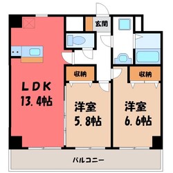 クラティオの物件間取画像